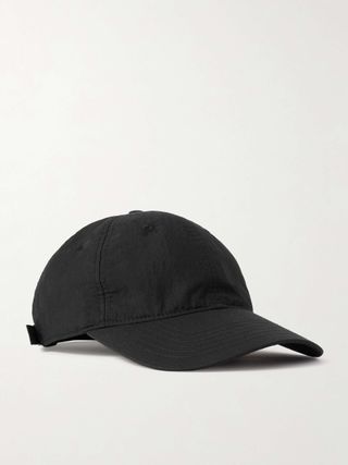 Embroidered Organic Cotton-Blend Baseball Cap