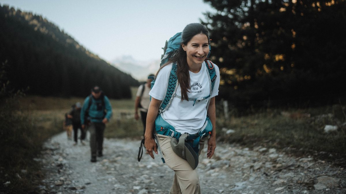 Hiking in the Alps