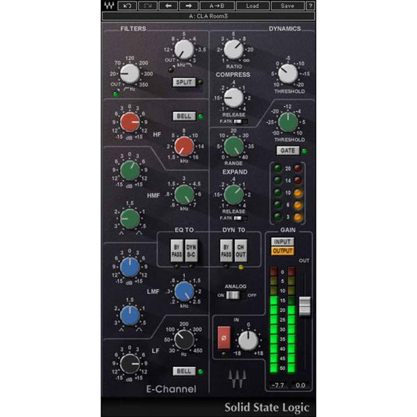 Waves SSL E Channel screen grab
