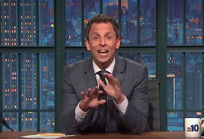 Seth Meyers wants you to relax about Donald Trump