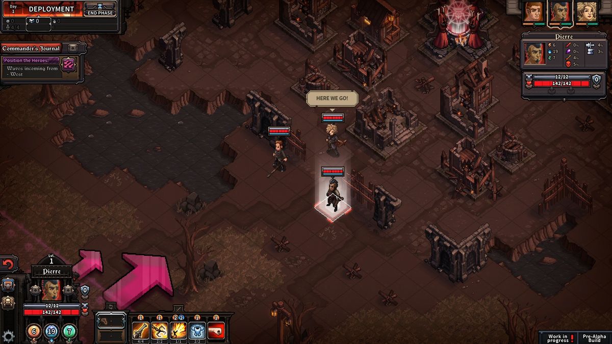An image from tactical RPG The Last Spell