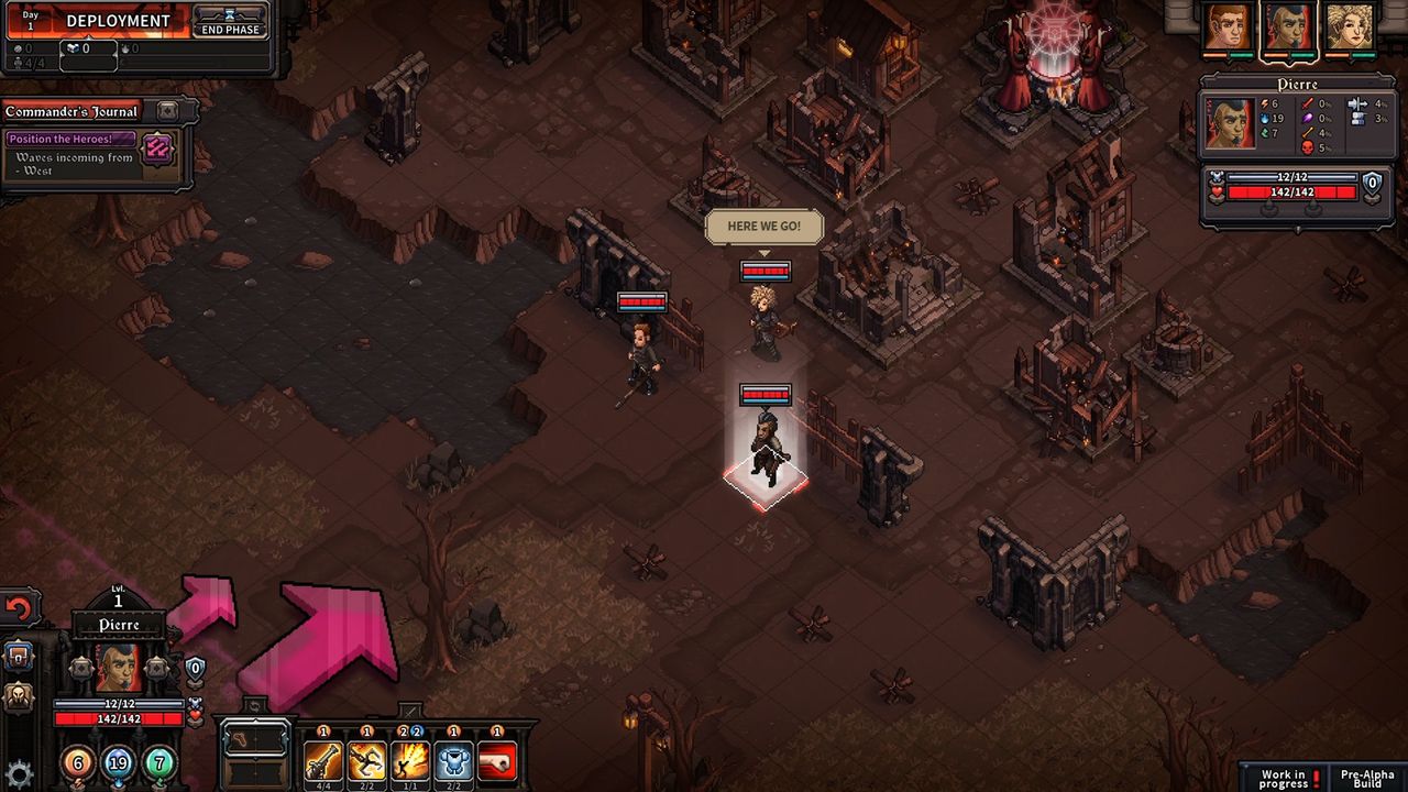 An image from tactical RPG The Last Spell