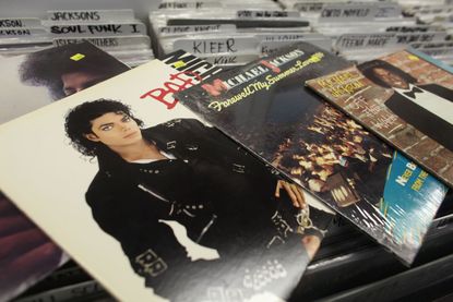 Michael Jackson vinyl. 
