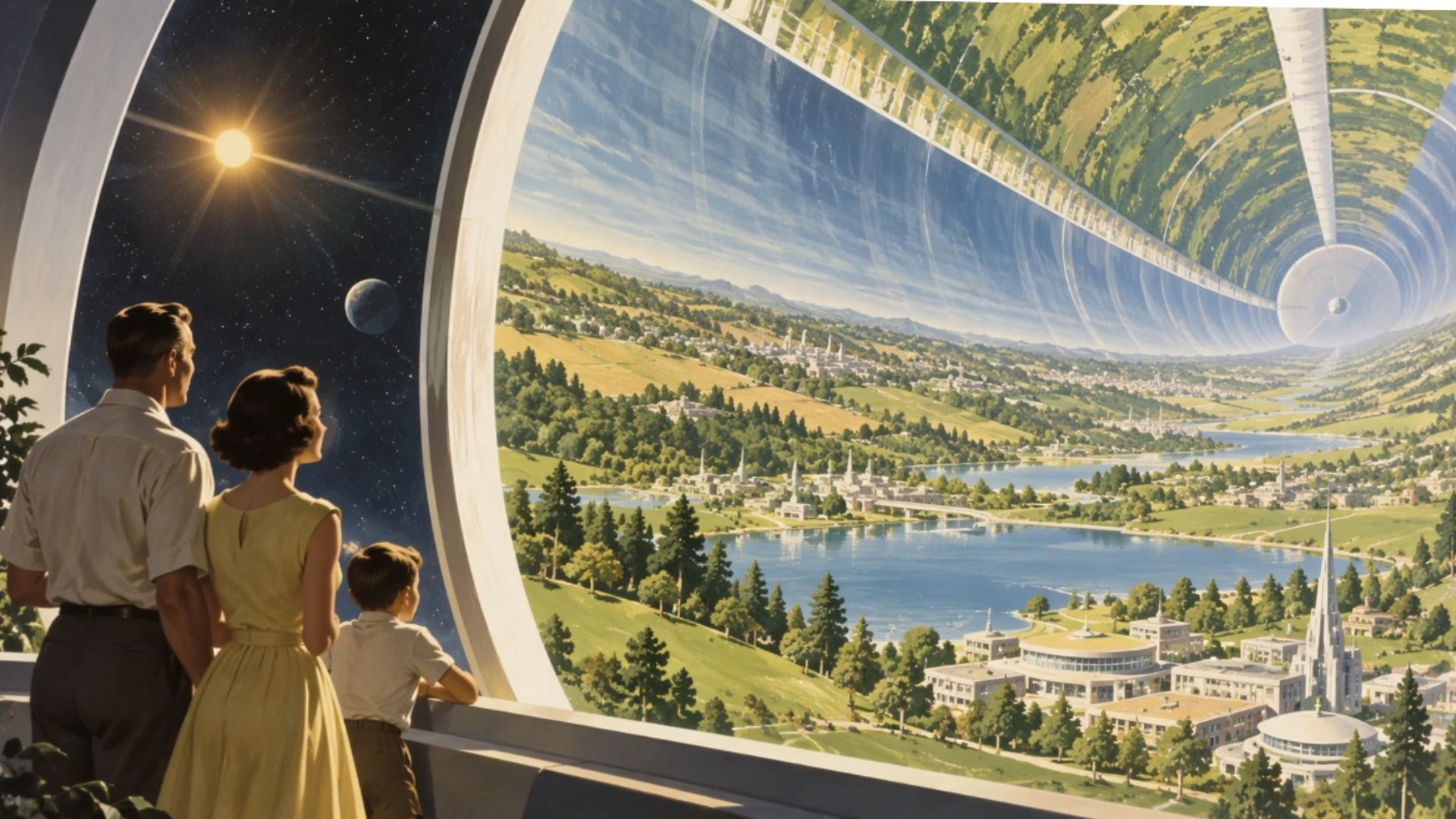 Futuristic AI image