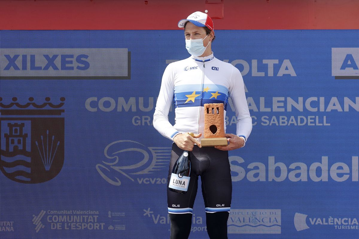 Volta a la Comunitat Valenciana 2021 - 72nd Edition -4th stage Xilxes - Playa Almenara 14,3 km - 17/04/2021 - Stefan Kung (SUI - Groupama - FDJ) - photo Luis Angel Gomez/BettiniPhoto&Acirc;&copy;2021