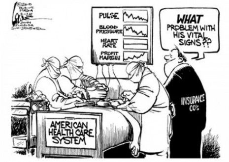 The problem with the health care system