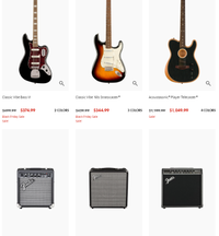 Fender Black Friday Sale: Up to 50%