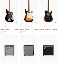 Fender Black Friday Sale: Up to 50%