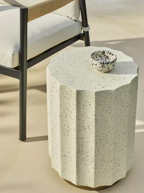 Habitat Outdoor Side Table - Speckle