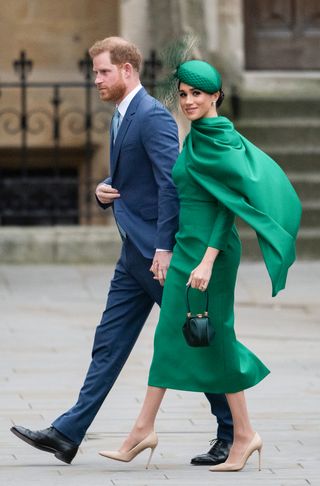 meghan markle green dress