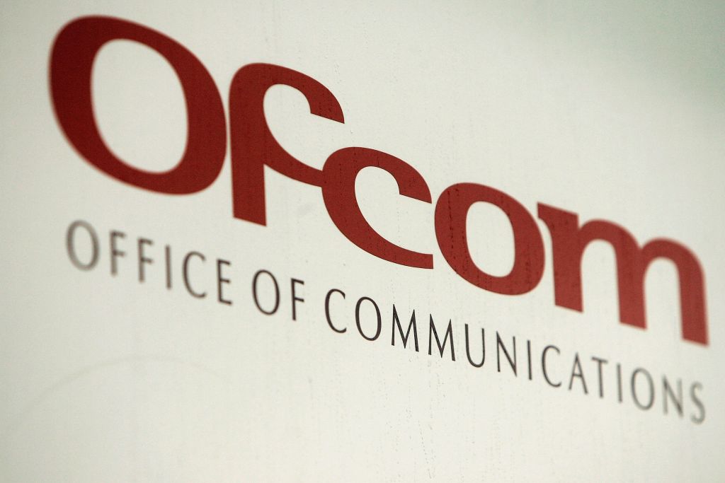 Ofcom logo on white background