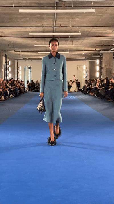 a model walks the Proenza Schouler fall/winter 2026 runway