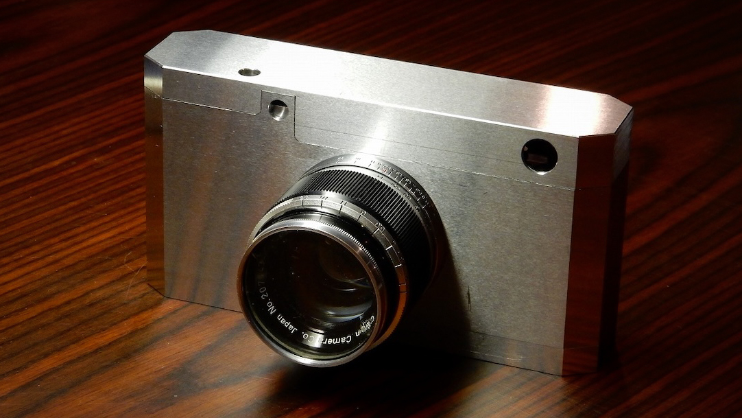 Handmade Leica M39 camera produced by Suzuki Handmade Camera Factory