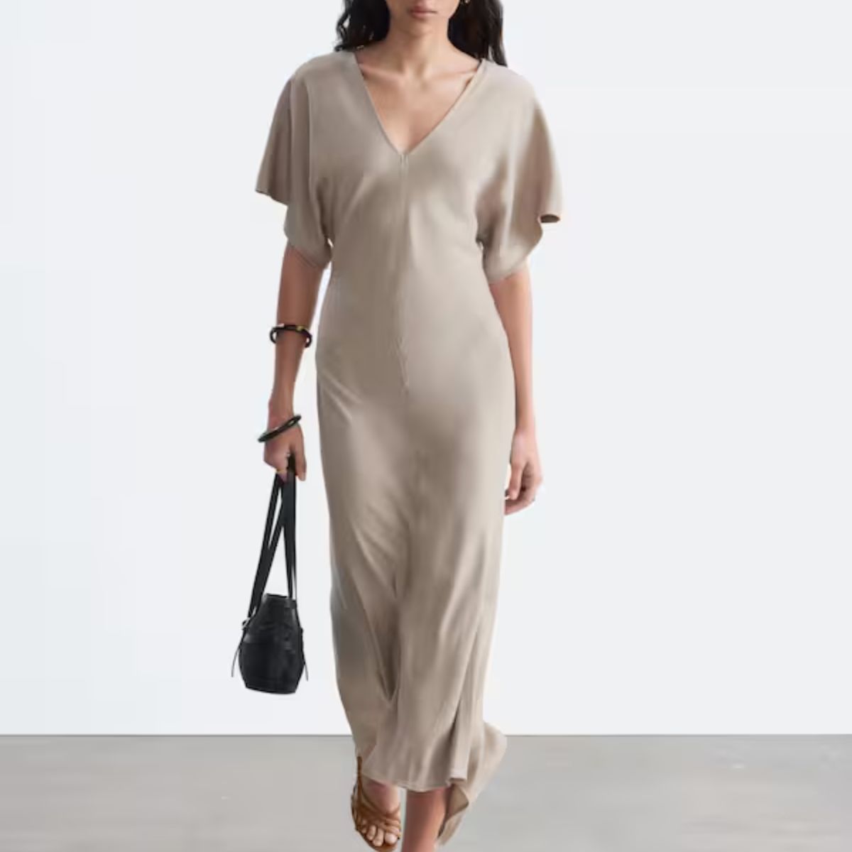 &amp;amp; Other Stories, V-Neck Maxi Dress