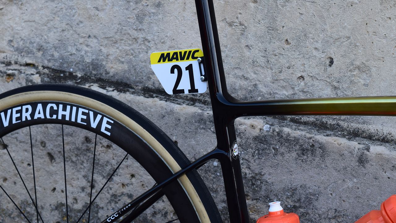 Lowered seat stays adds a degree of compliance for the frameset