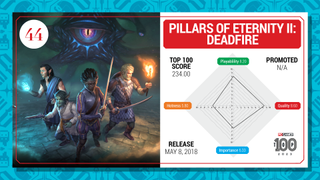 Pillars of Eternity 2: Deadfire top 100 card (2023)