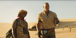 Kevin Hart and The Rock in Jumanji: The Next Level