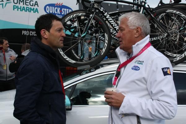 C&eacute;dric Vasseur and Patrick Lefevere