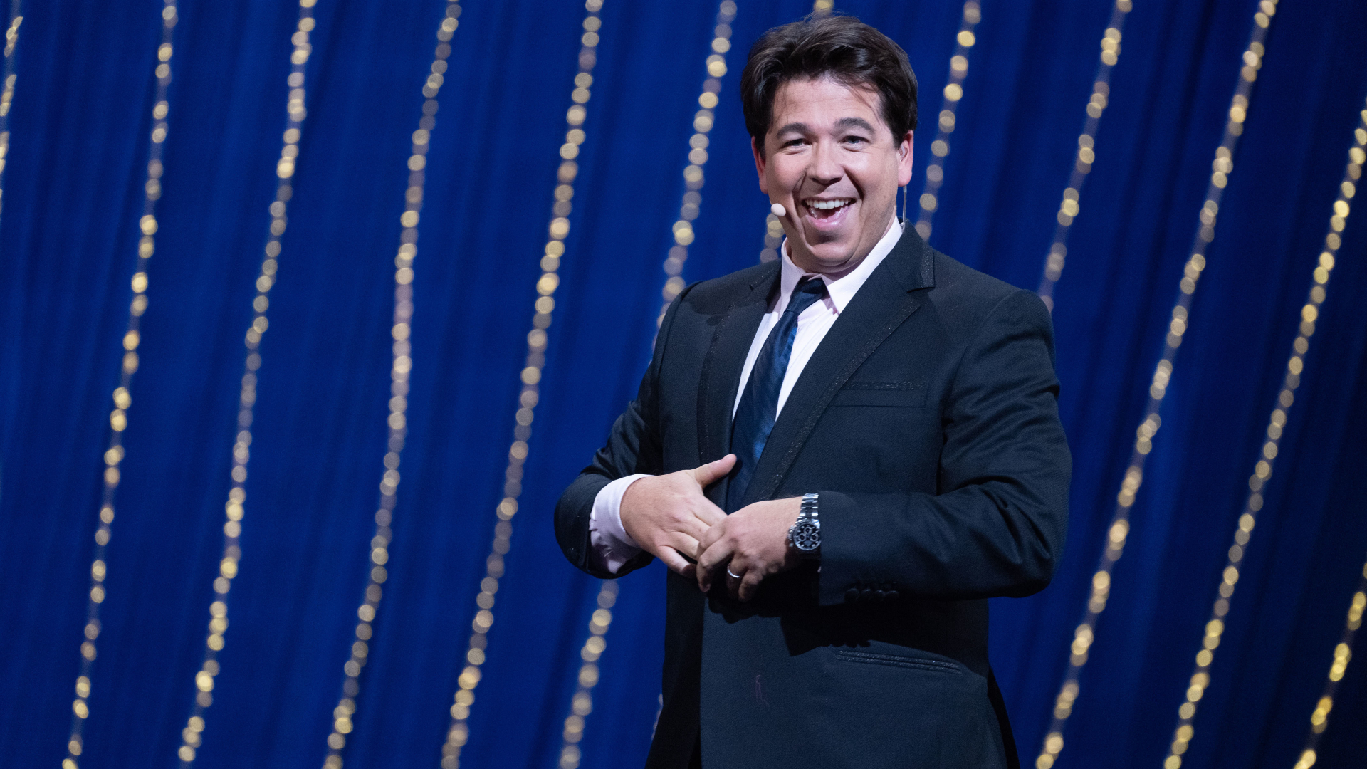 Michael McIntyre on stage
