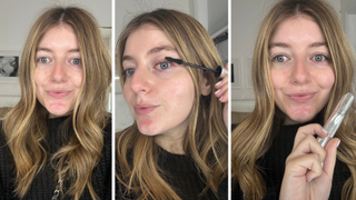 mc editors testing tubing mascara