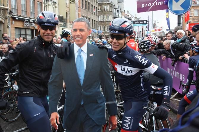 Please Mr. President. Barack Obama did not heed the invitation to attend Dwars door Vlaanderen.