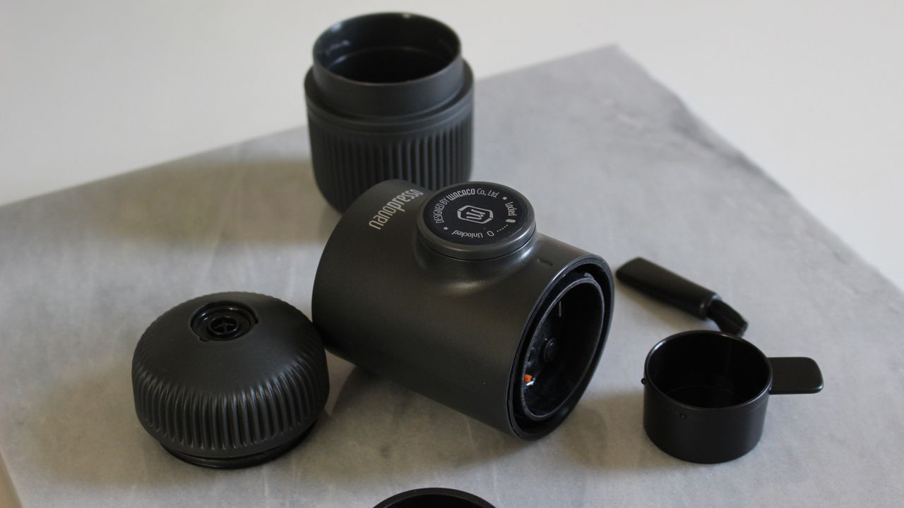 Wacaco Nanopresso disassembled