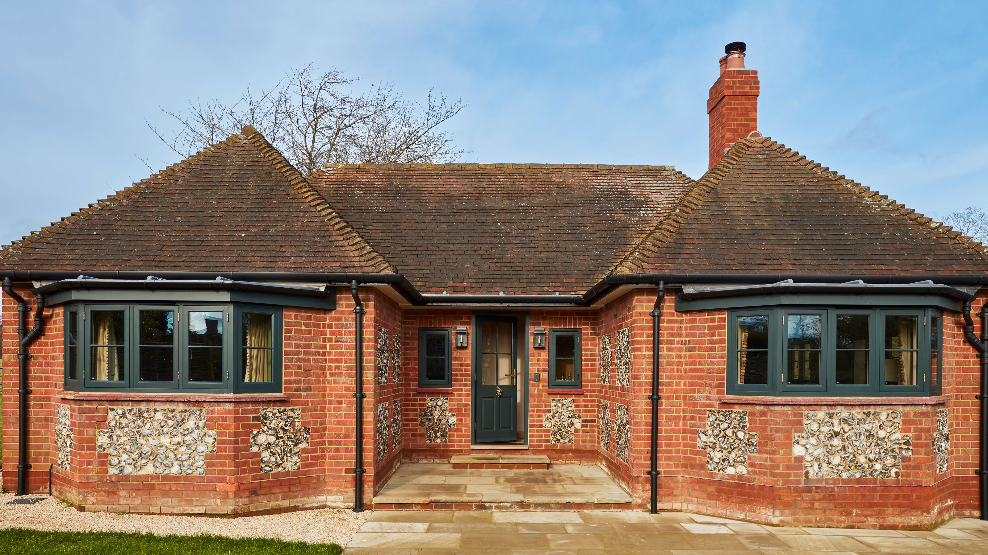 Red brick cottage