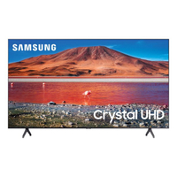 Samsung 65-inch TU7000 Crystal UHD LED Smart TV: $598 $508 at Walmart
Save $90 - Looking for a reasonably priced TV on a budget? Walmart actually has the cheapest price on this 60-inch TU7000-Series TV right now. This mid-range TV will still get you a great picture thanks to its powerful Crystal UHD processor and Crystal display color technology.