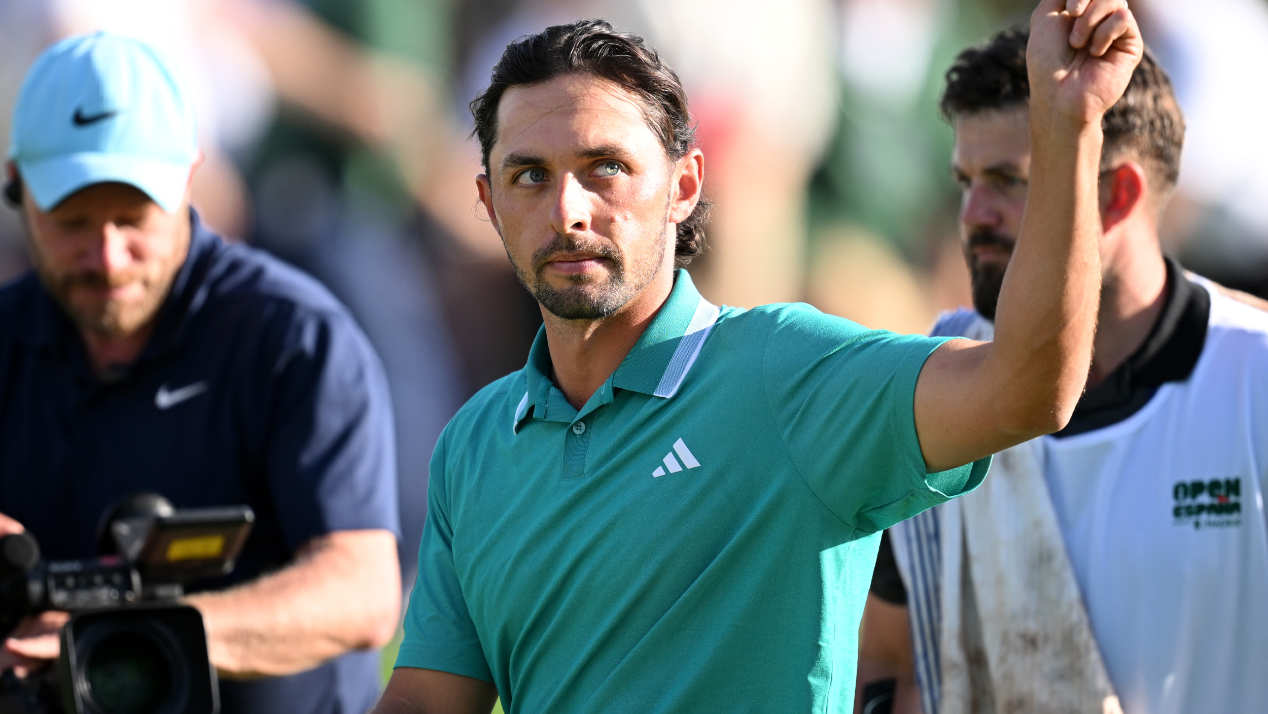 Marco Penge at the Open de Espana