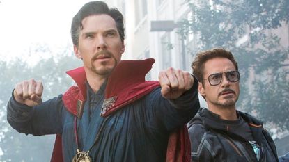 Doctor Strange and Tony Stark, both set to be in Avengers 4