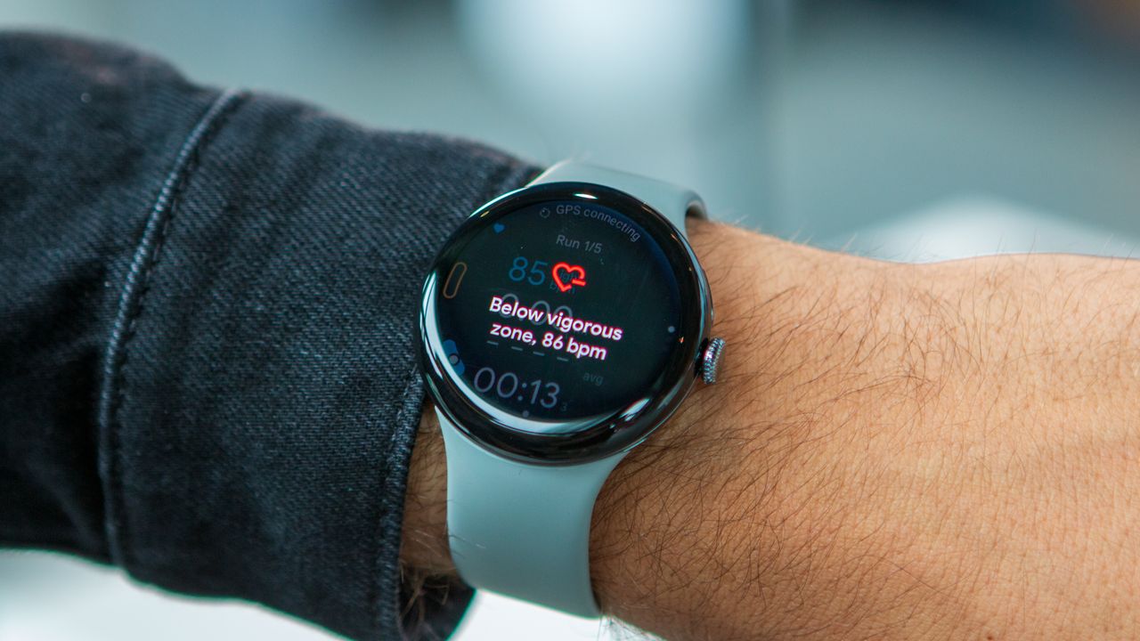 Below Target Zone warning on Pixel Watch 3