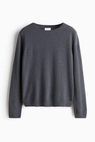 Fine-Knit Cashmere Jumper