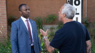 Jamie Hector and Titus Welliver in Bosch: Legacy