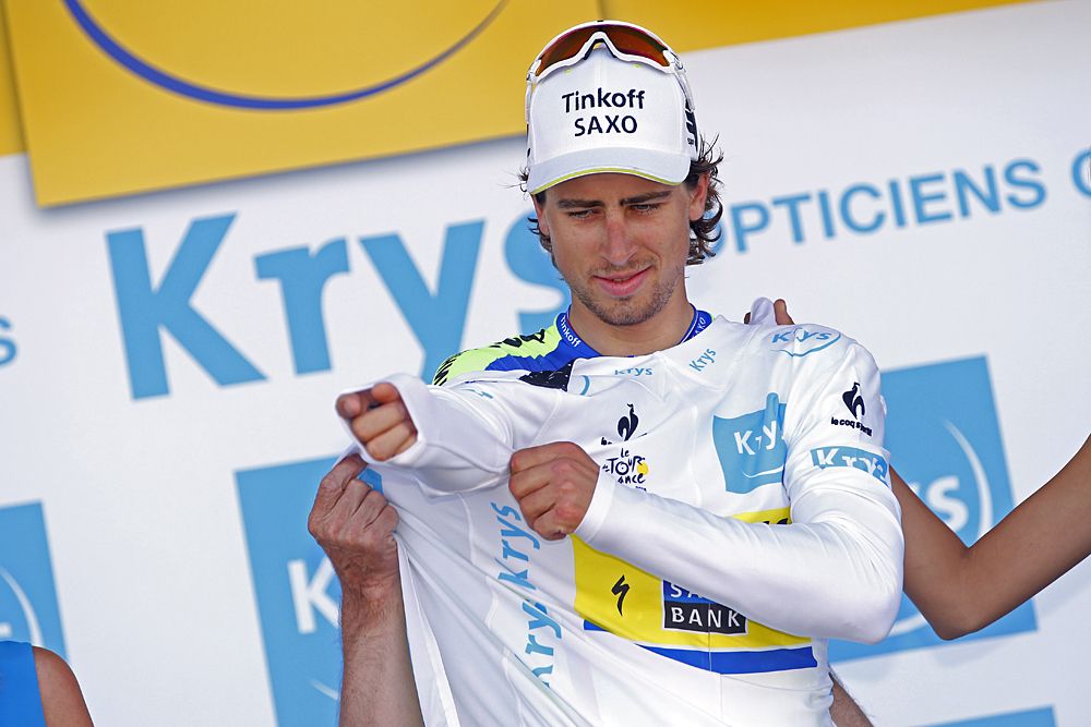 Peter Sagan (Tinkoff-Saxo) continues as best young rider