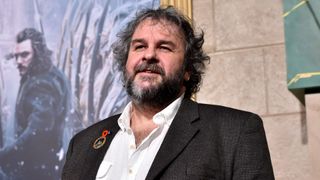 Peter Jackson at the premiere of The Hobbit