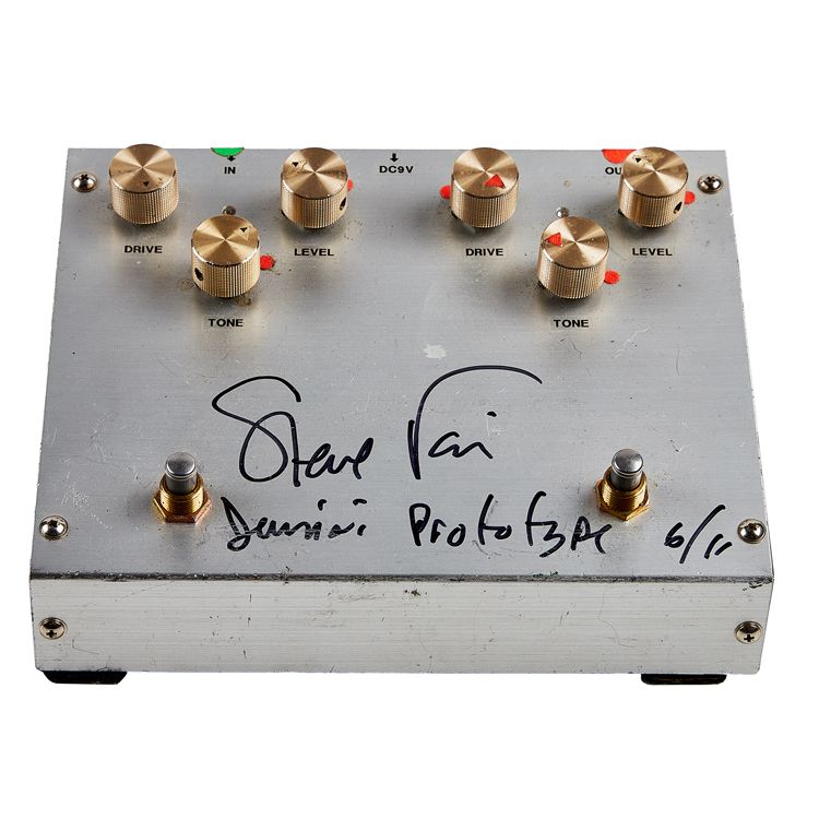 Steve Vai auction effects pedal