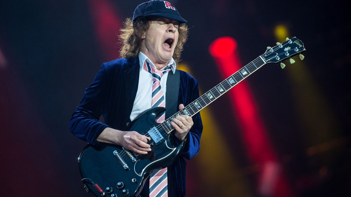 Angus Young of AC/DC