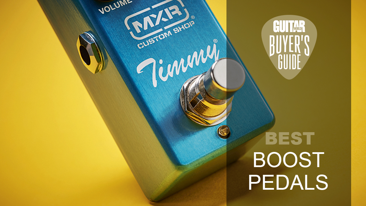The best guitar pedals to buy in 2023: 10 best boost pedals