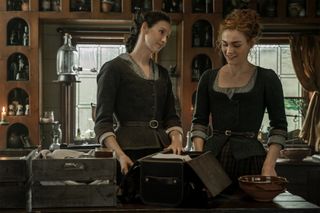 Outlander starring Caitriona Balfe and Sophie Skelton
