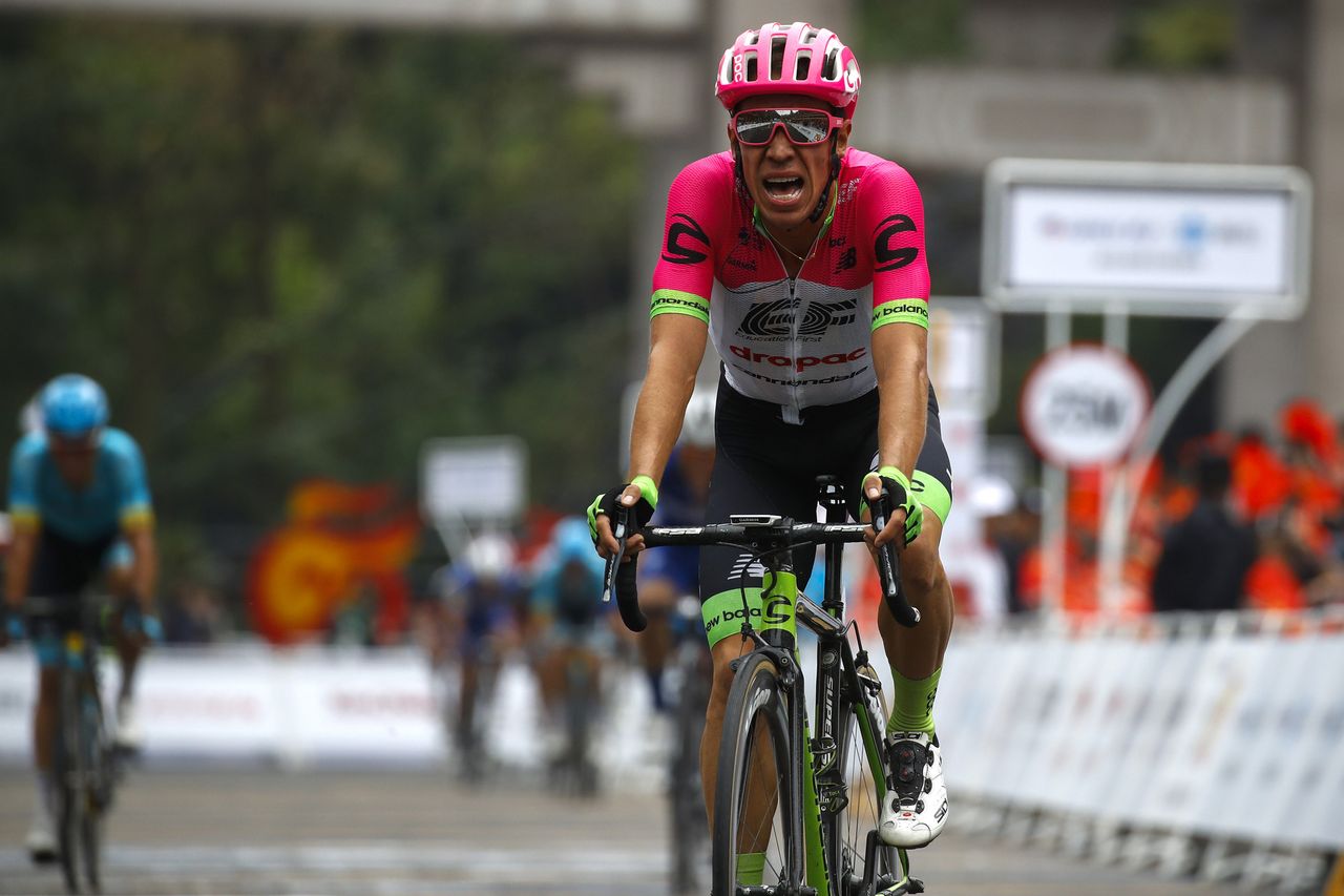 Rigoberto Uran (EF Education First-Drapac) fought hard to finish fifth