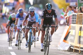 Gianni Moscon (Team Sky) claims third place
