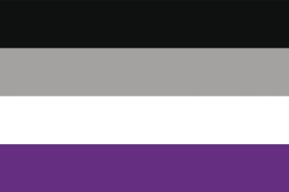 Asexual and demisexual pride flag