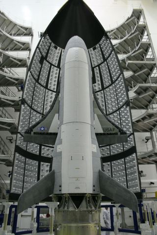 First X-37B Orbital Test Vehicle