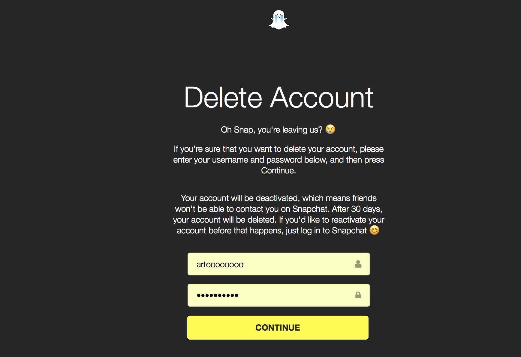 Аккаунт snapchat. Deleted account snapchat. How to delete snapchat account. Как удалить аккаунт snapchat навсегда.