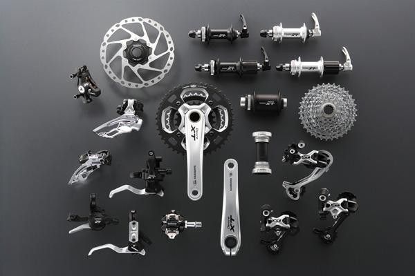 The complete Deore XT group