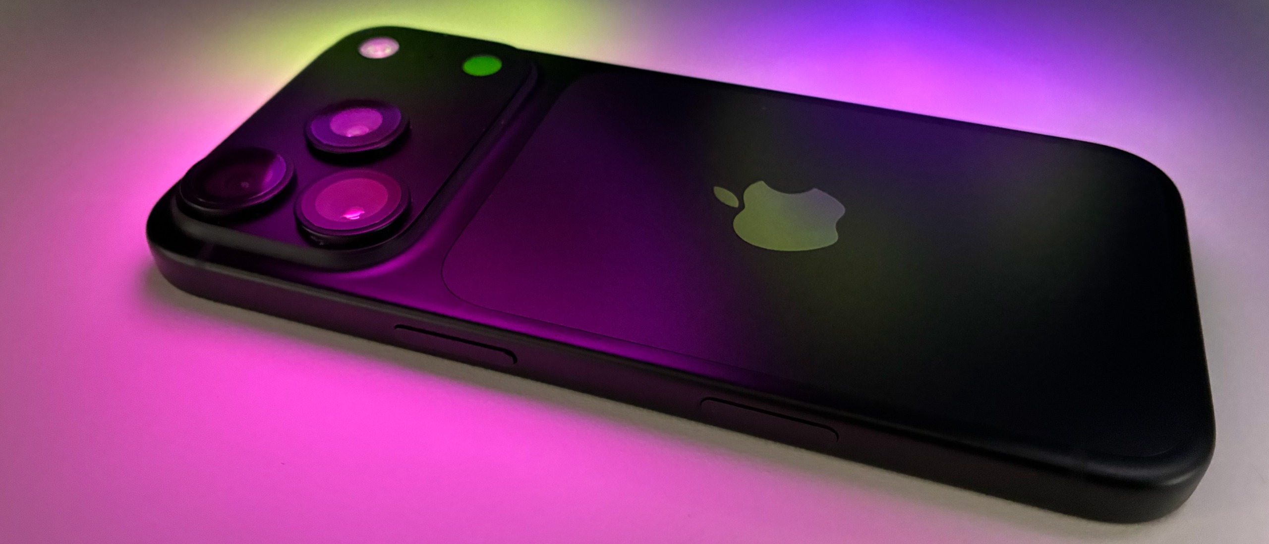 The Apple iPhone 18 Pro on a desk
