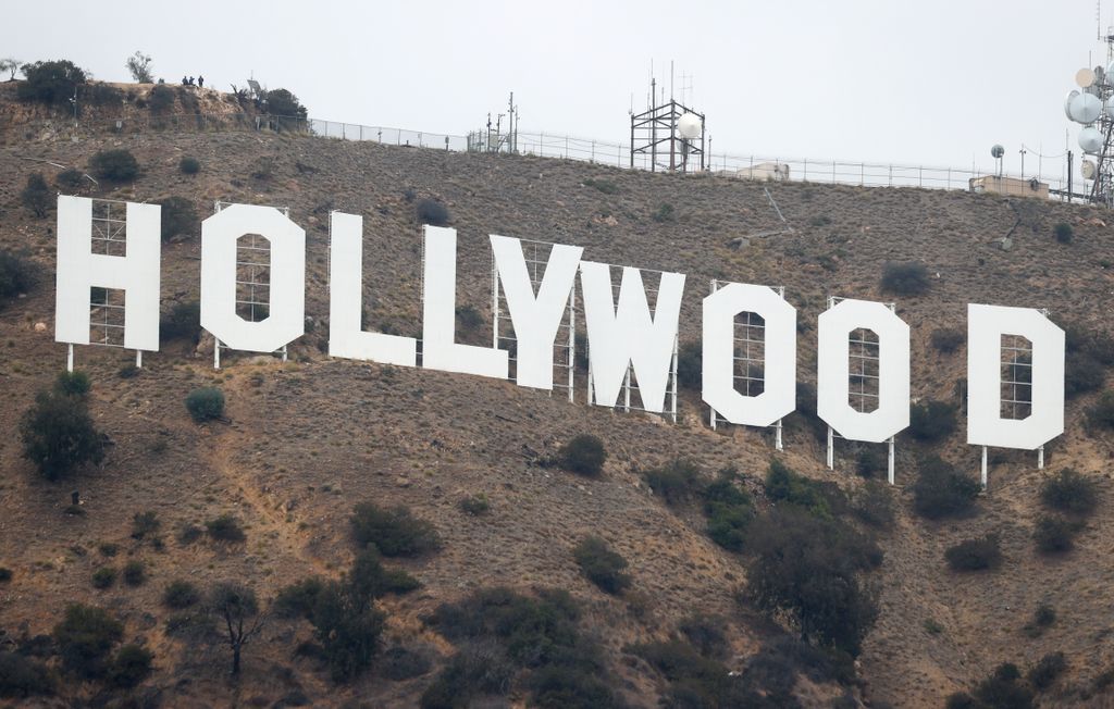 Hollywood sign