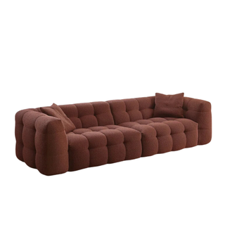 contemporary burgundy red couch