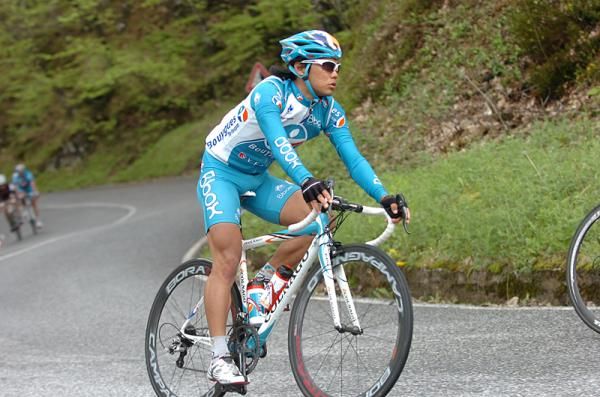 Japan's Giro racer Yukiya Arashiro (Bbox Bouygues Telecom)