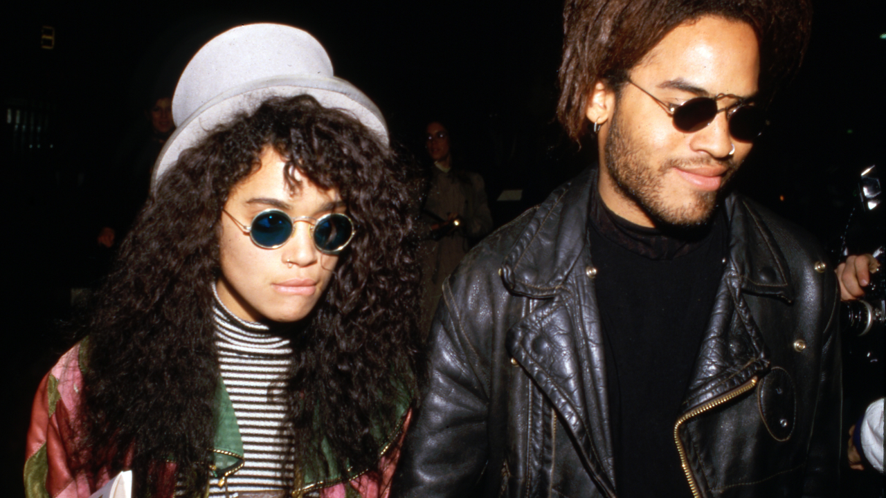 Lisa Bonet and Lenny Kravitz 1988